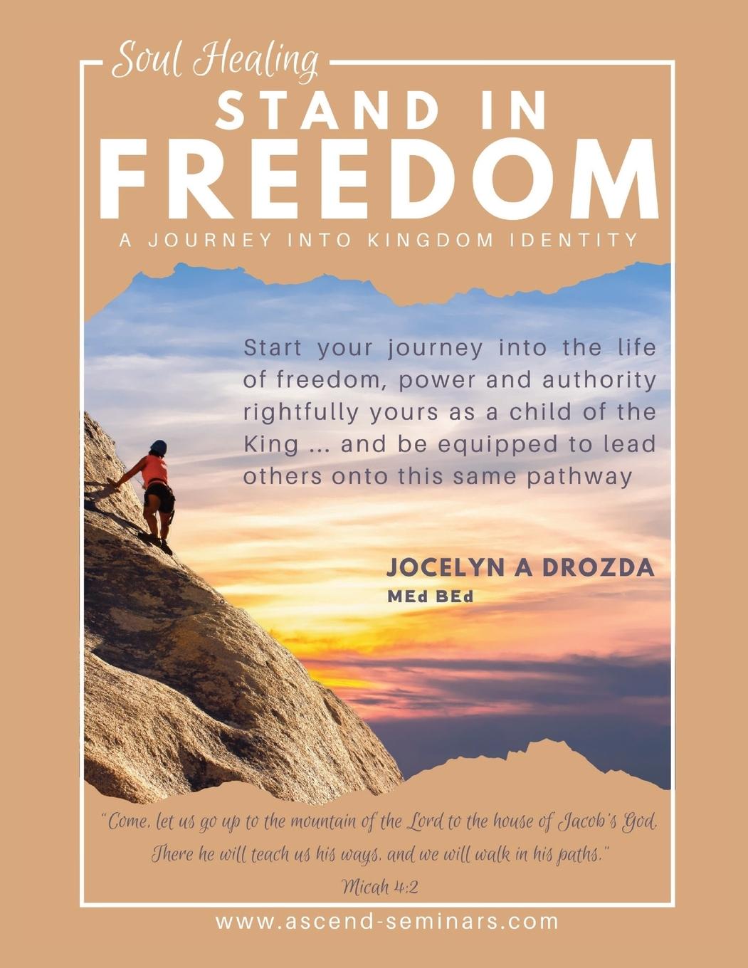 Vorderes Coverbild Stand in Freedom - a Journey into Kingdom Identity