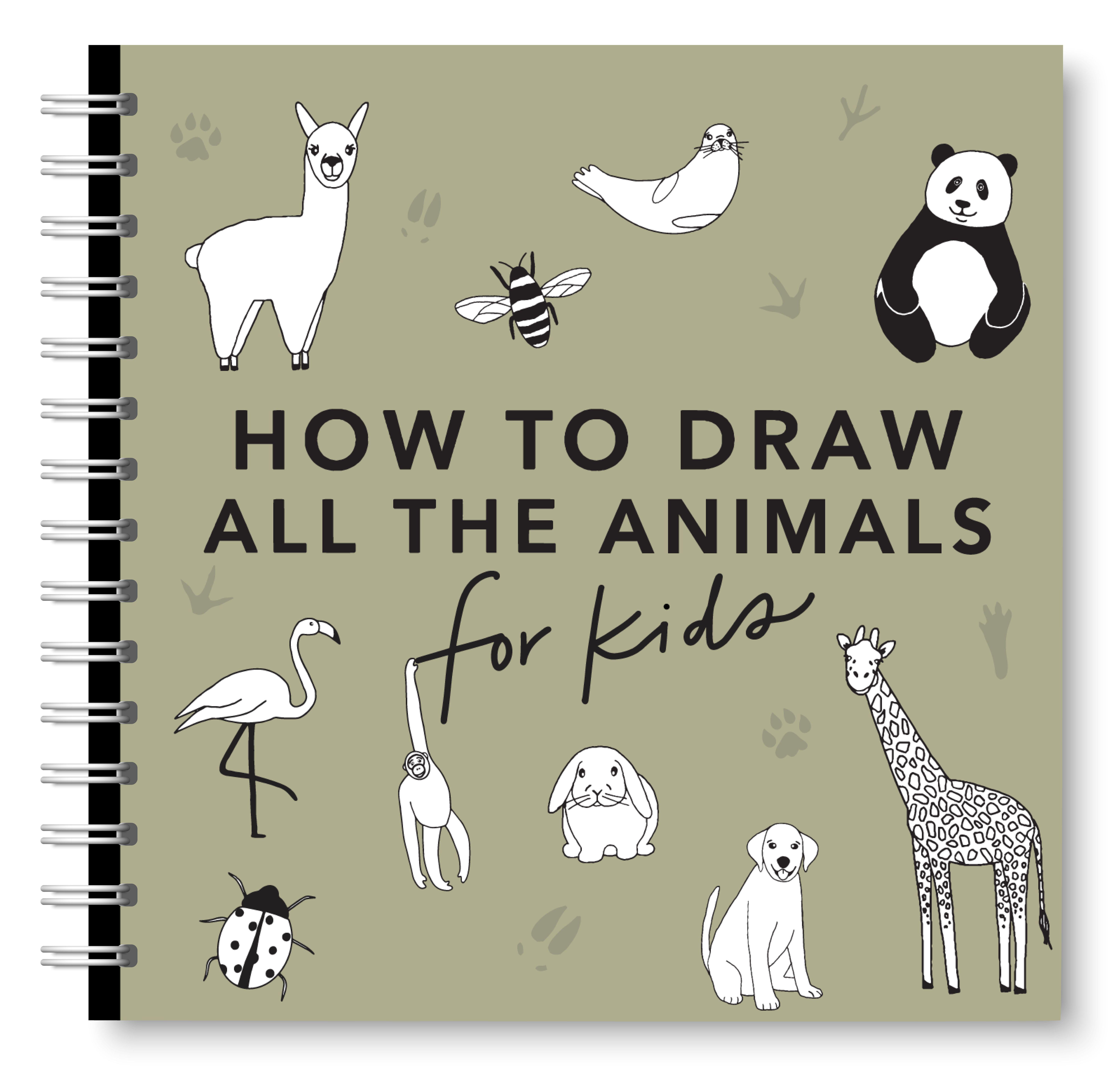Vorderes Coverbild All the Animals: How to Draw Books for Kids with Dogs, Cats, Lions, Dolphins, and More