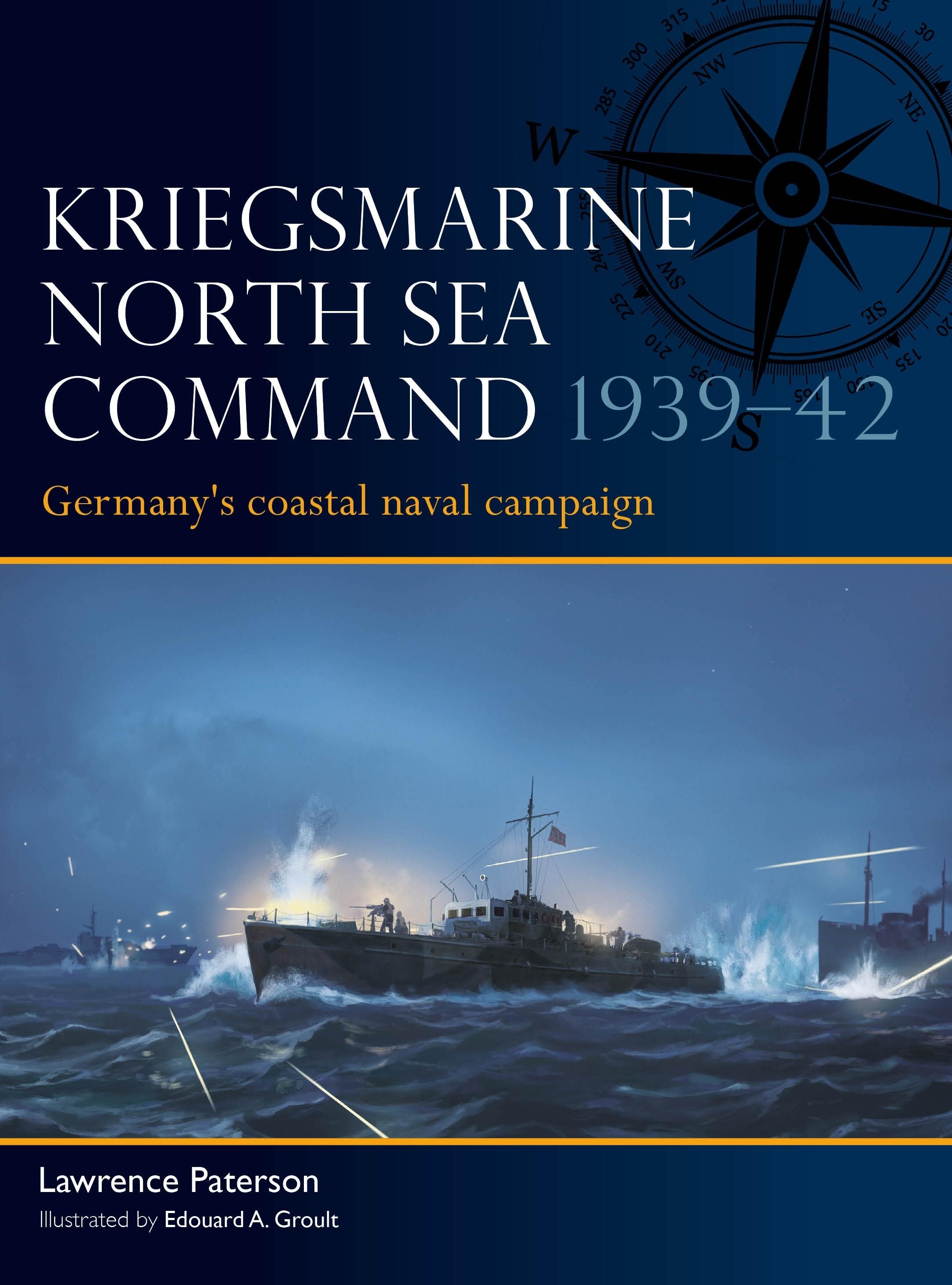 Vorderes Coverbild Kriegsmarine North Sea Command 1939-42