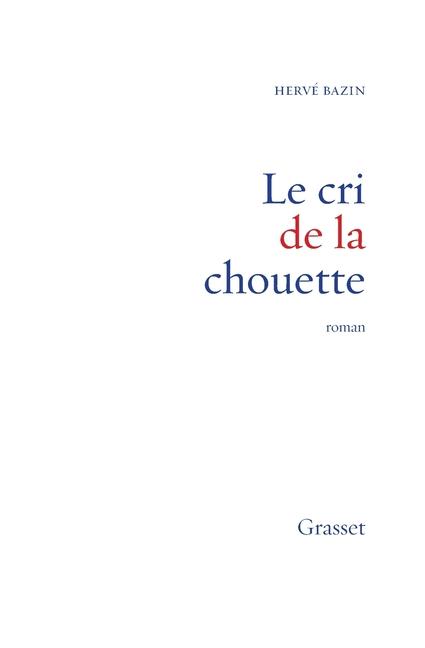 Vorderes Coverbild Cri de la chouette