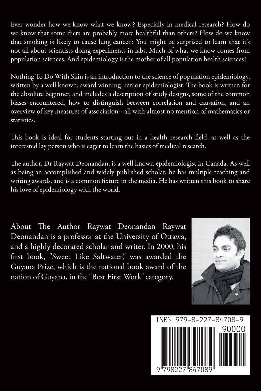 Rückseitencover Nothing To Do With Skin