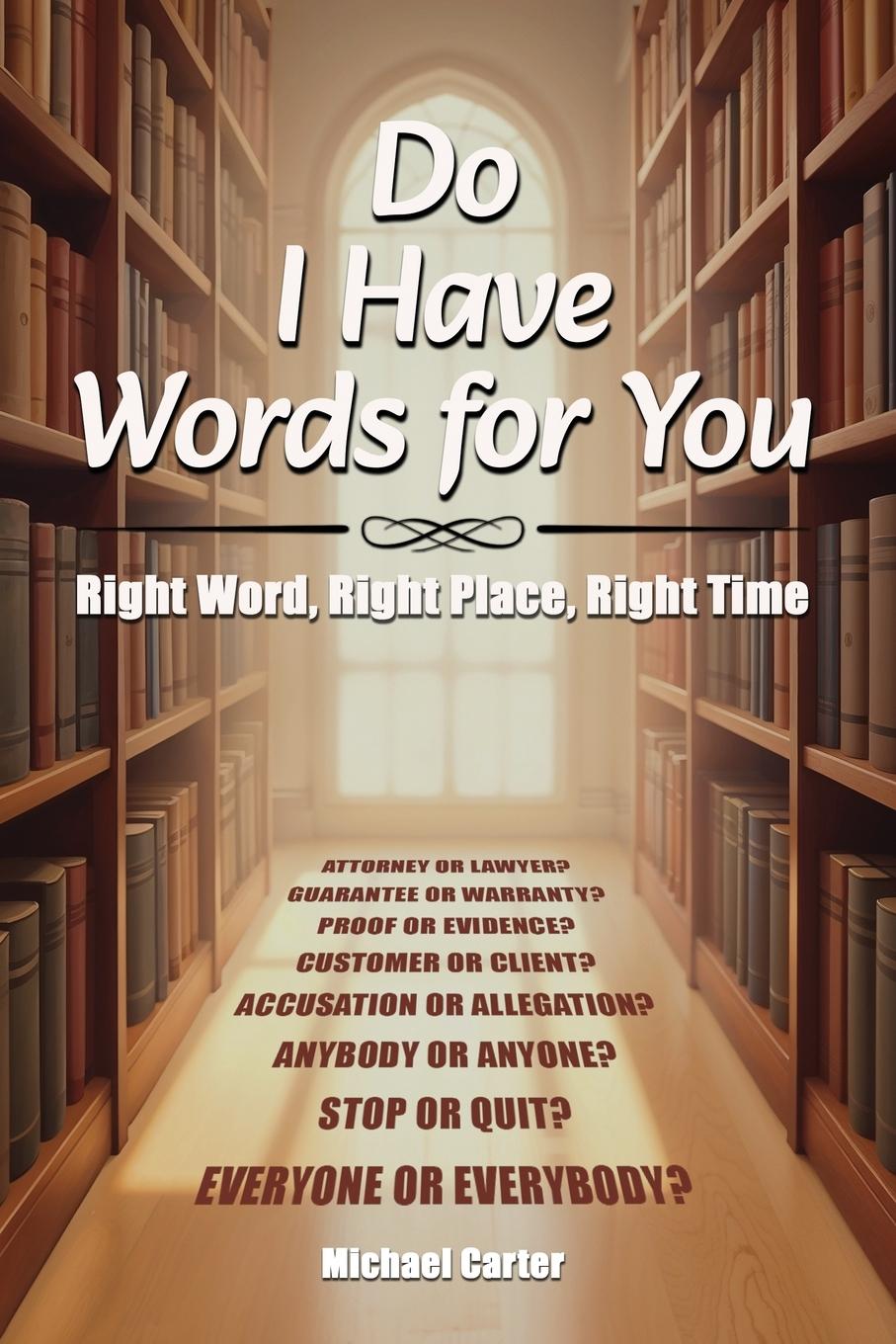 Vorderes Coverbild Do I Have Words For You