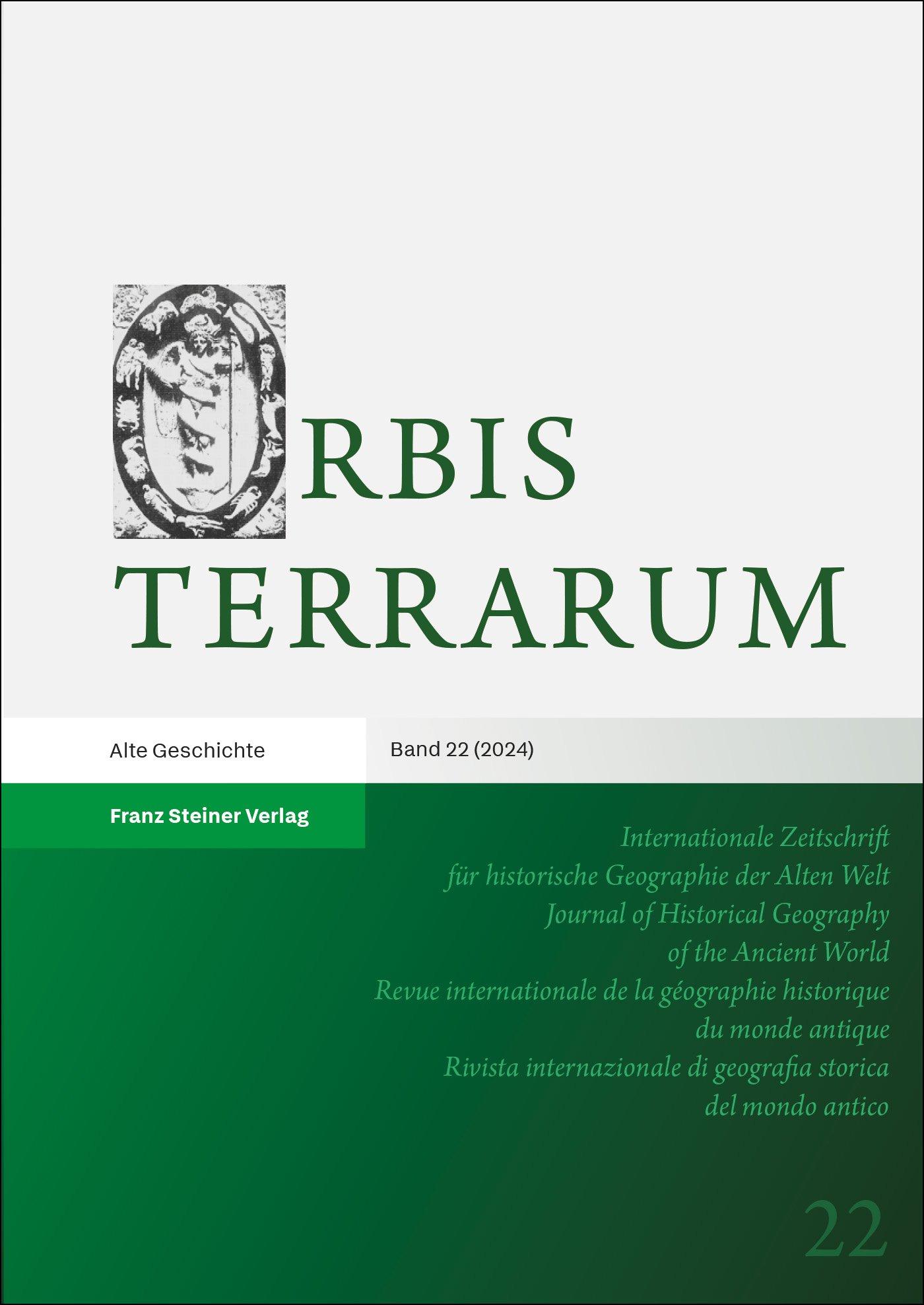 Vorderes Coverbild Orbis Terrarum 22 (2024)