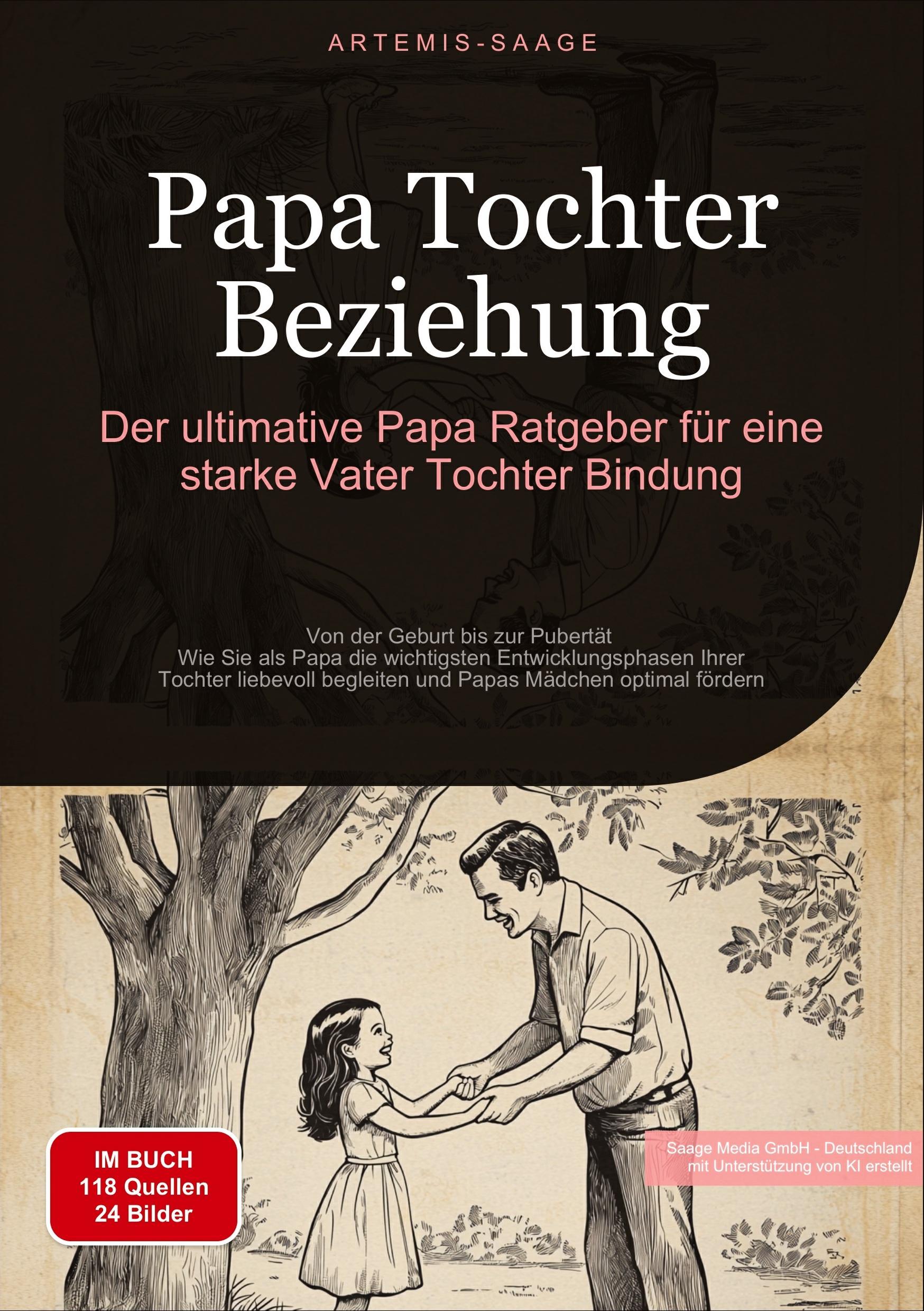 Vorderes Coverbild Papa Tochter Beziehung: Der ultimative Papa Ratgeber für eine starke Vater-Tochter-Bindung