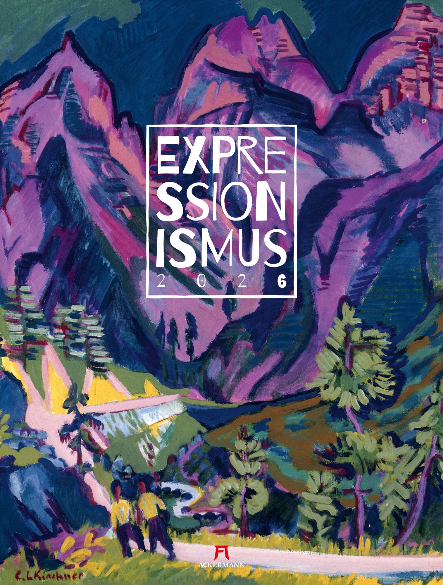 Vorderes Coverbild Expressionismus Kalender 2026