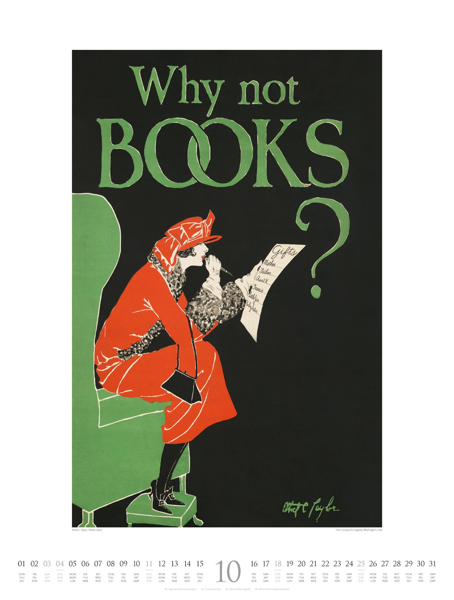 Beispielinhalt (Bild) Plakate & Poster Kalender 2026