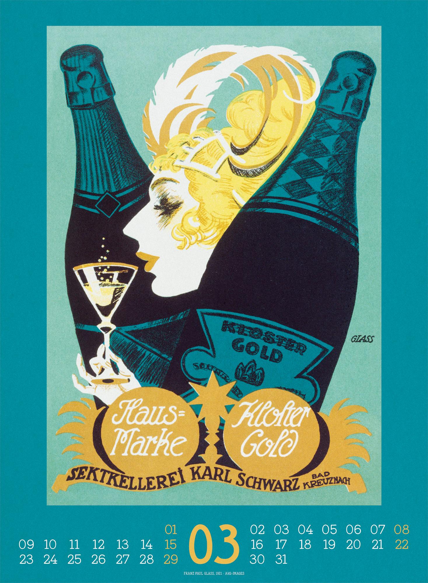 Beispielinhalt (Bild) Bar Time Kalender 2026