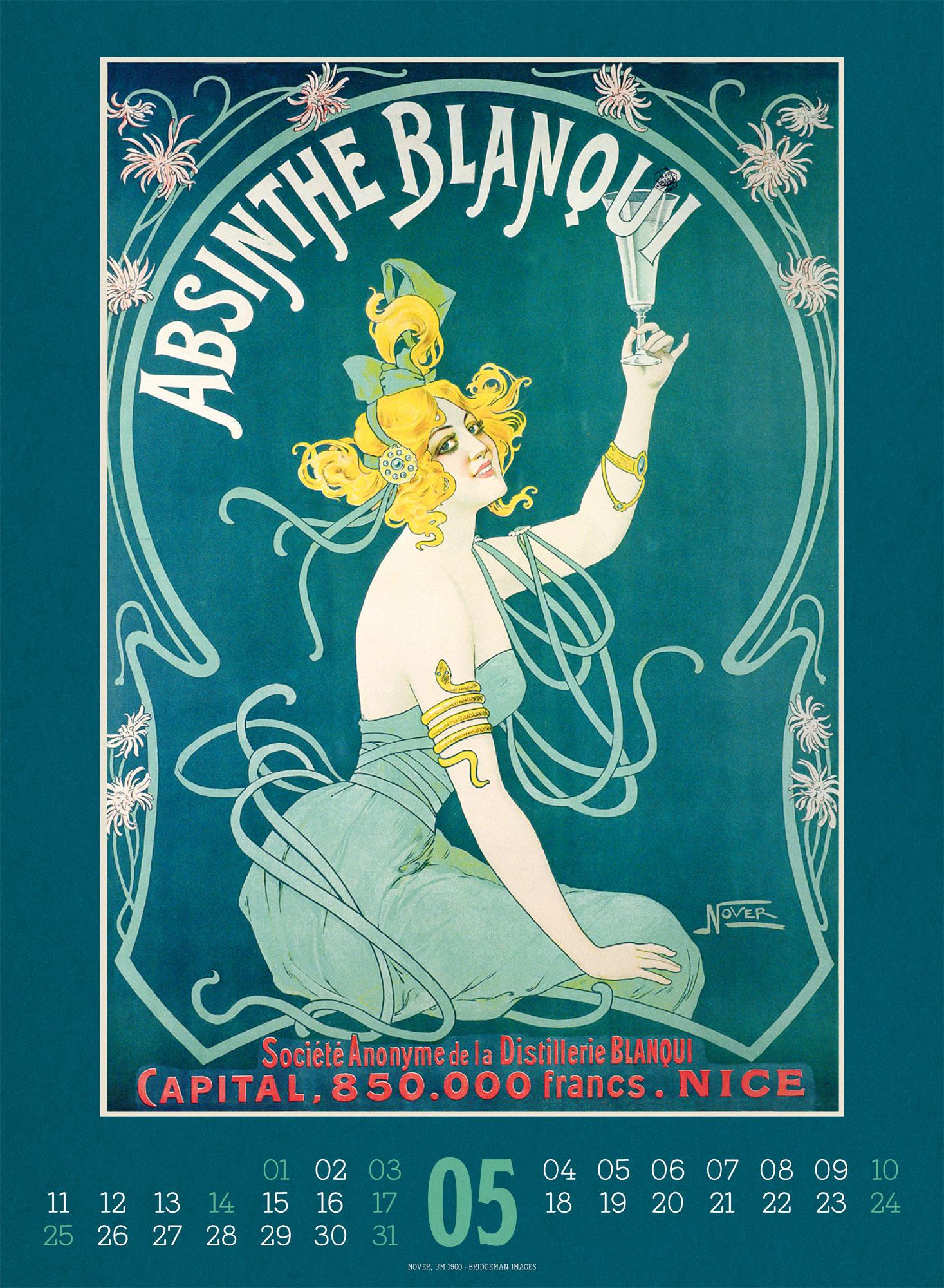 Beispielinhalt (Bild) Bar Time Kalender 2026