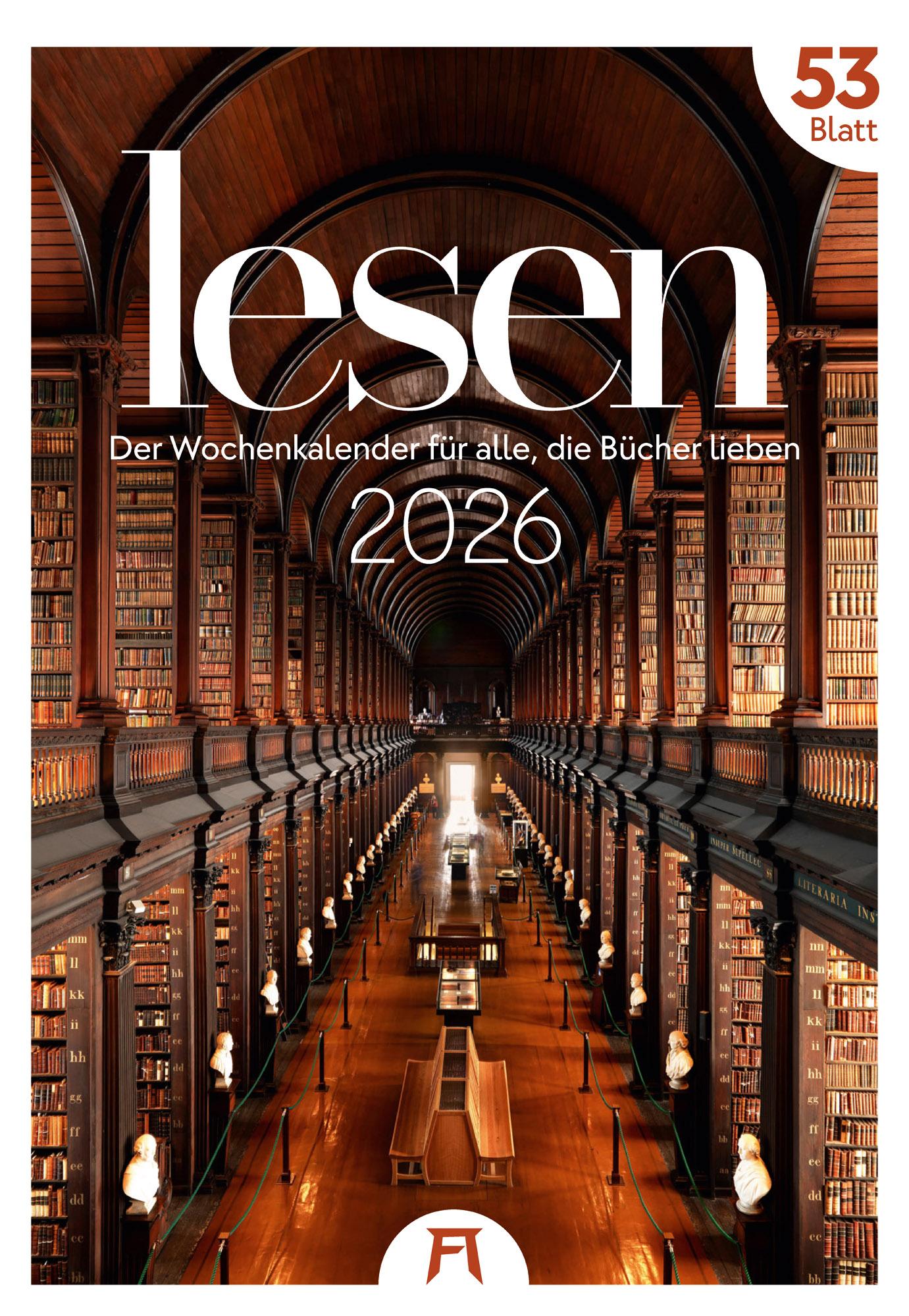 Vorderes Coverbild Lesen Wochenkalender 2026