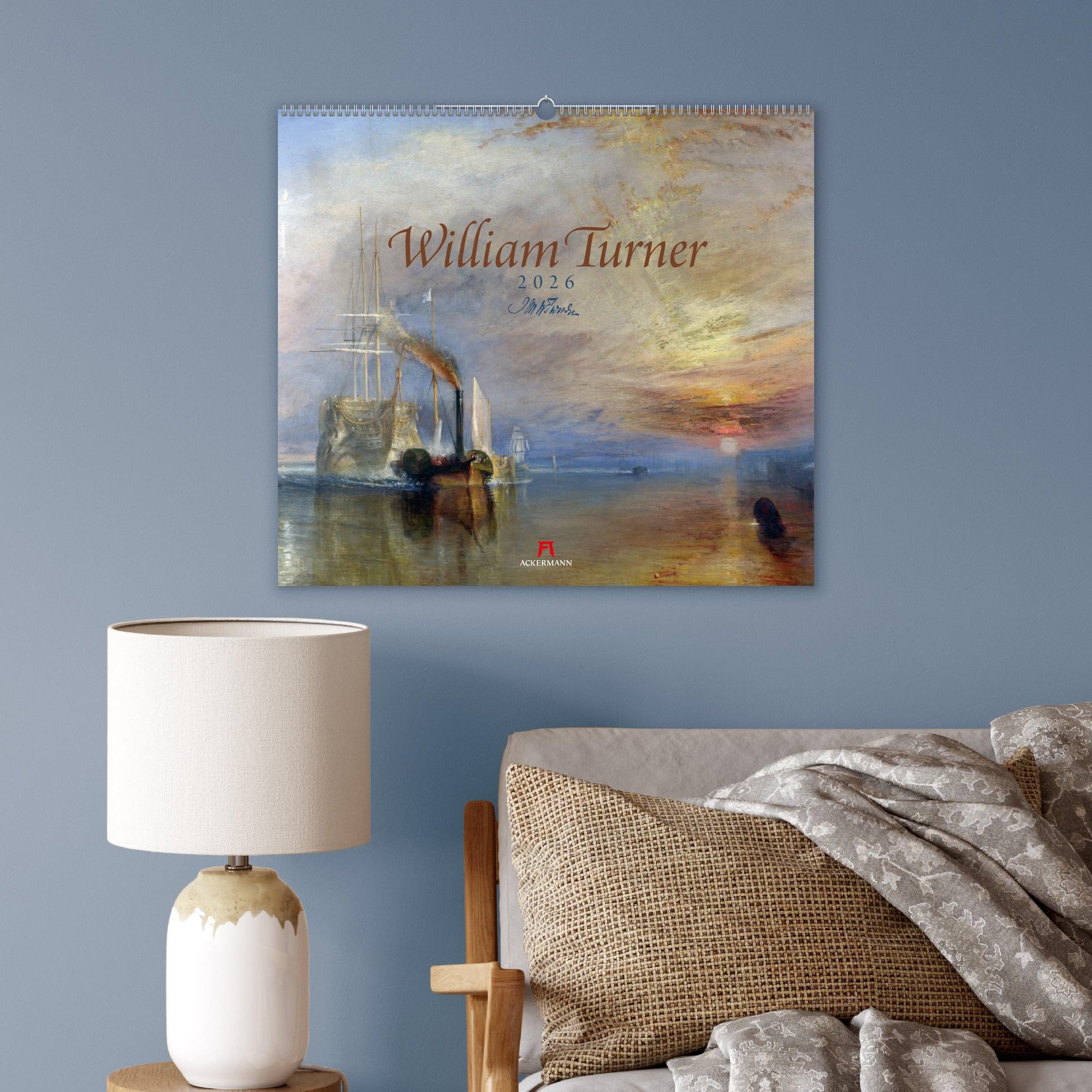 Beispielinhalt (Bild) William Turner Kalender 2026