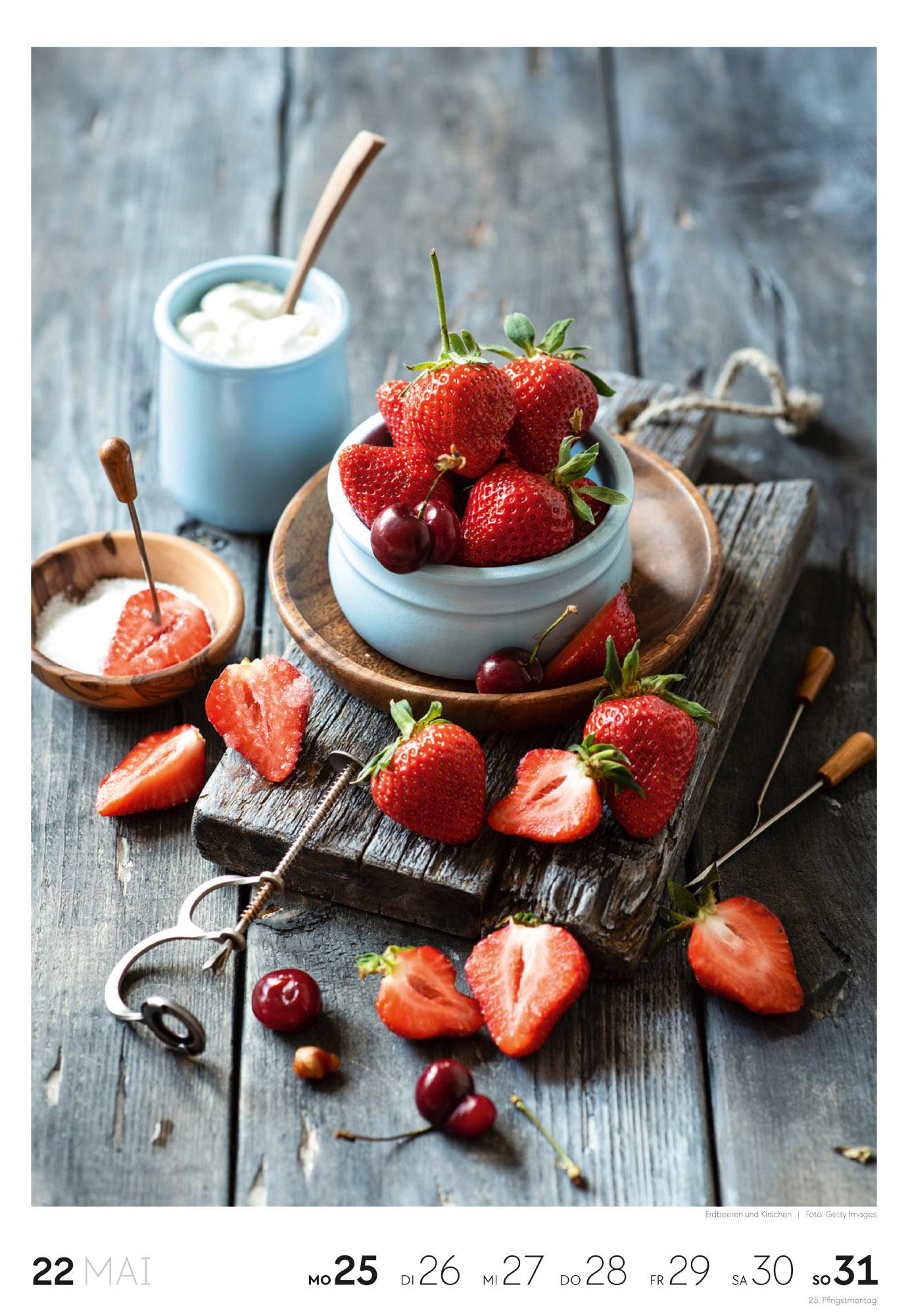 Beispielinhalt (Bild) Essen Wochenkalender 2026