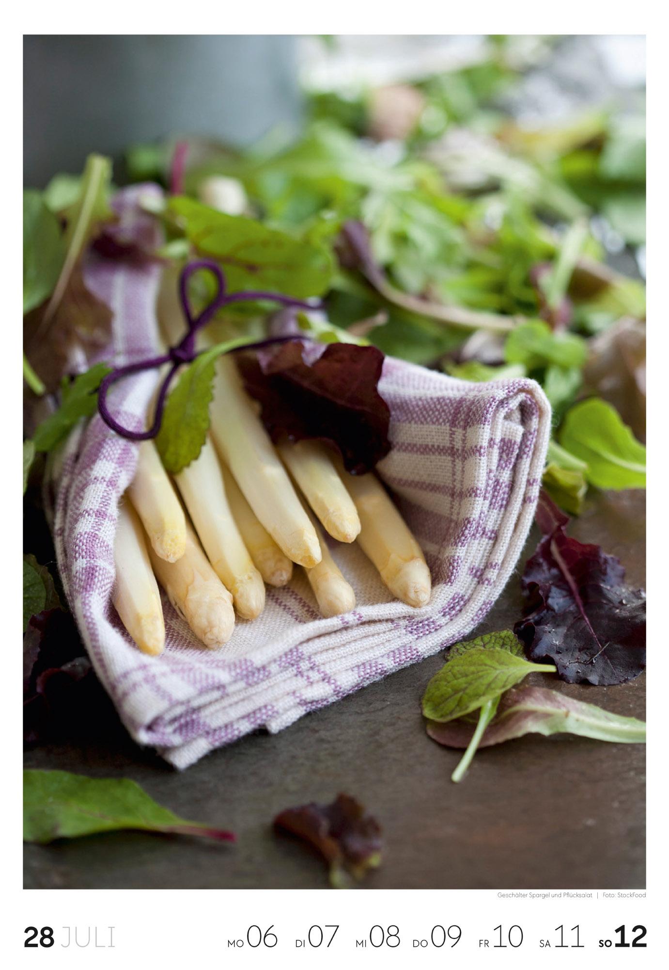 Beispielinhalt (Bild) Essen Wochenkalender 2026