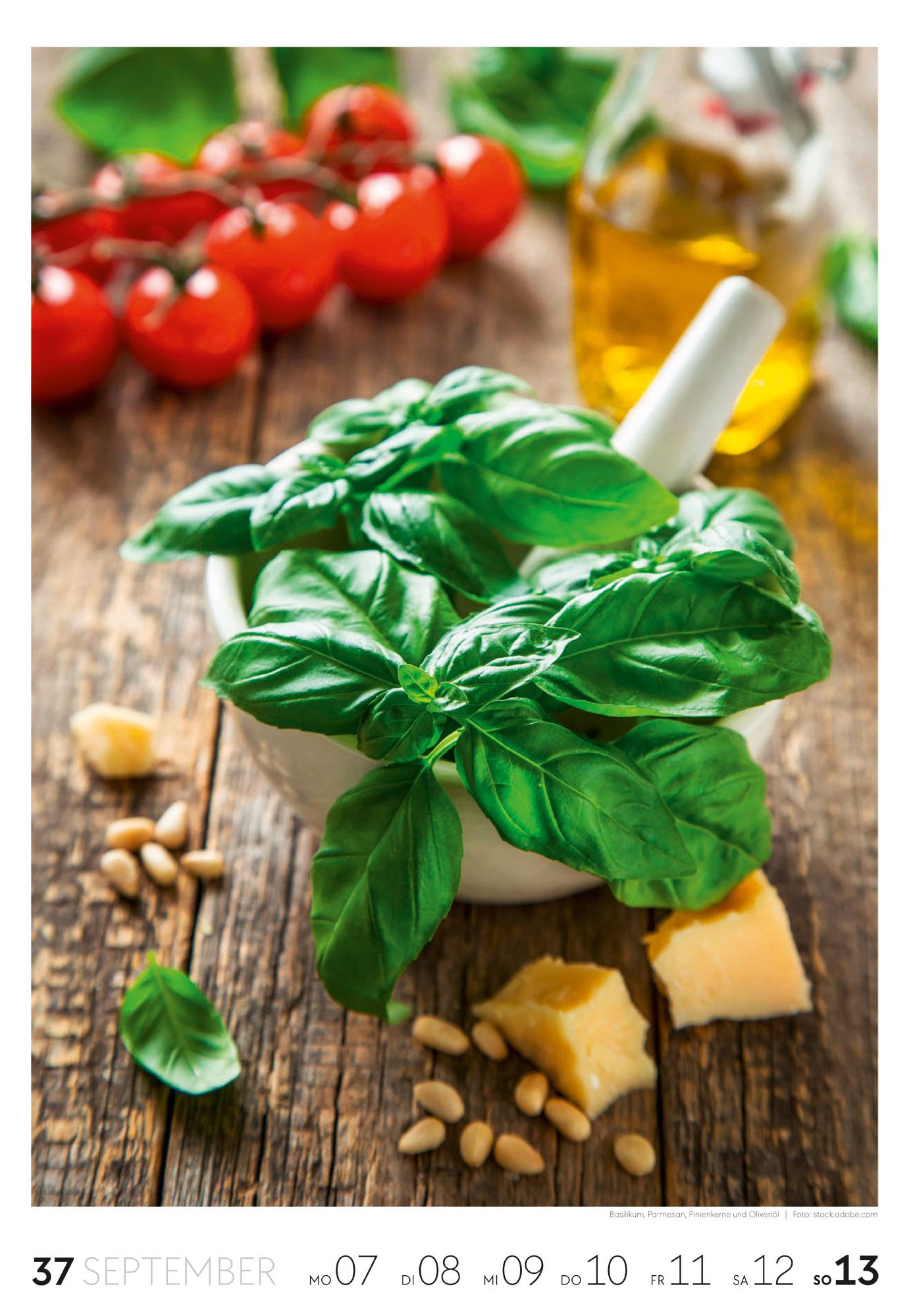 Beispielinhalt (Bild) Essen Wochenkalender 2026