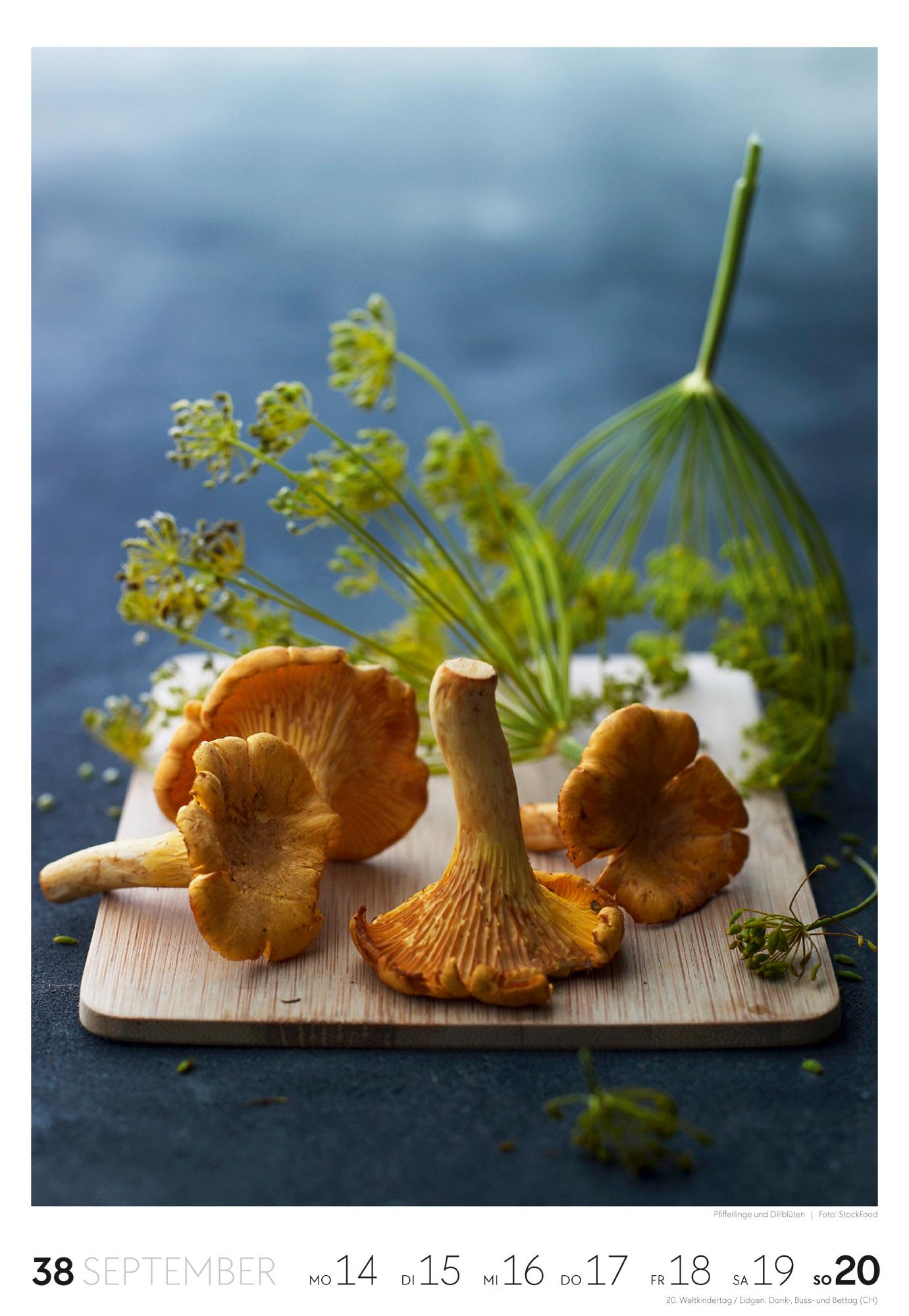 Beispielinhalt (Bild) Essen Wochenkalender 2026