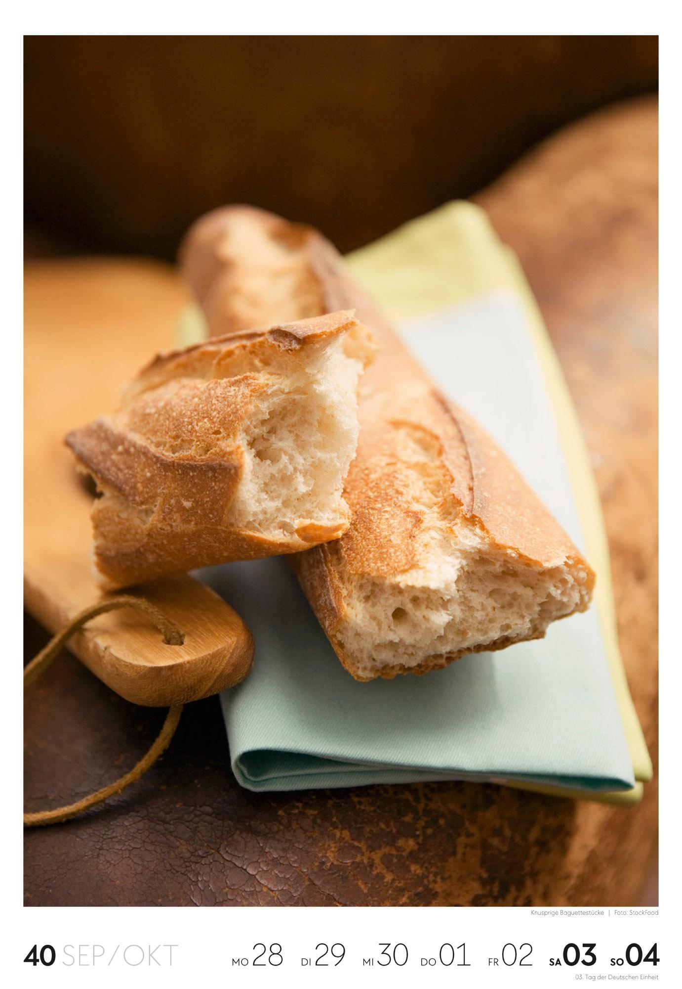 Beispielinhalt (Bild) Essen Wochenkalender 2026