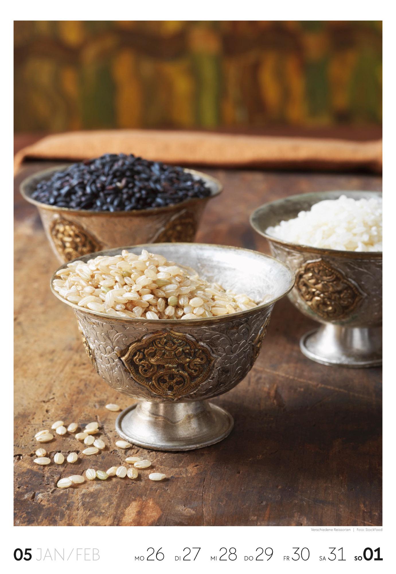 Beispielinhalt (Bild) Essen Wochenkalender 2026