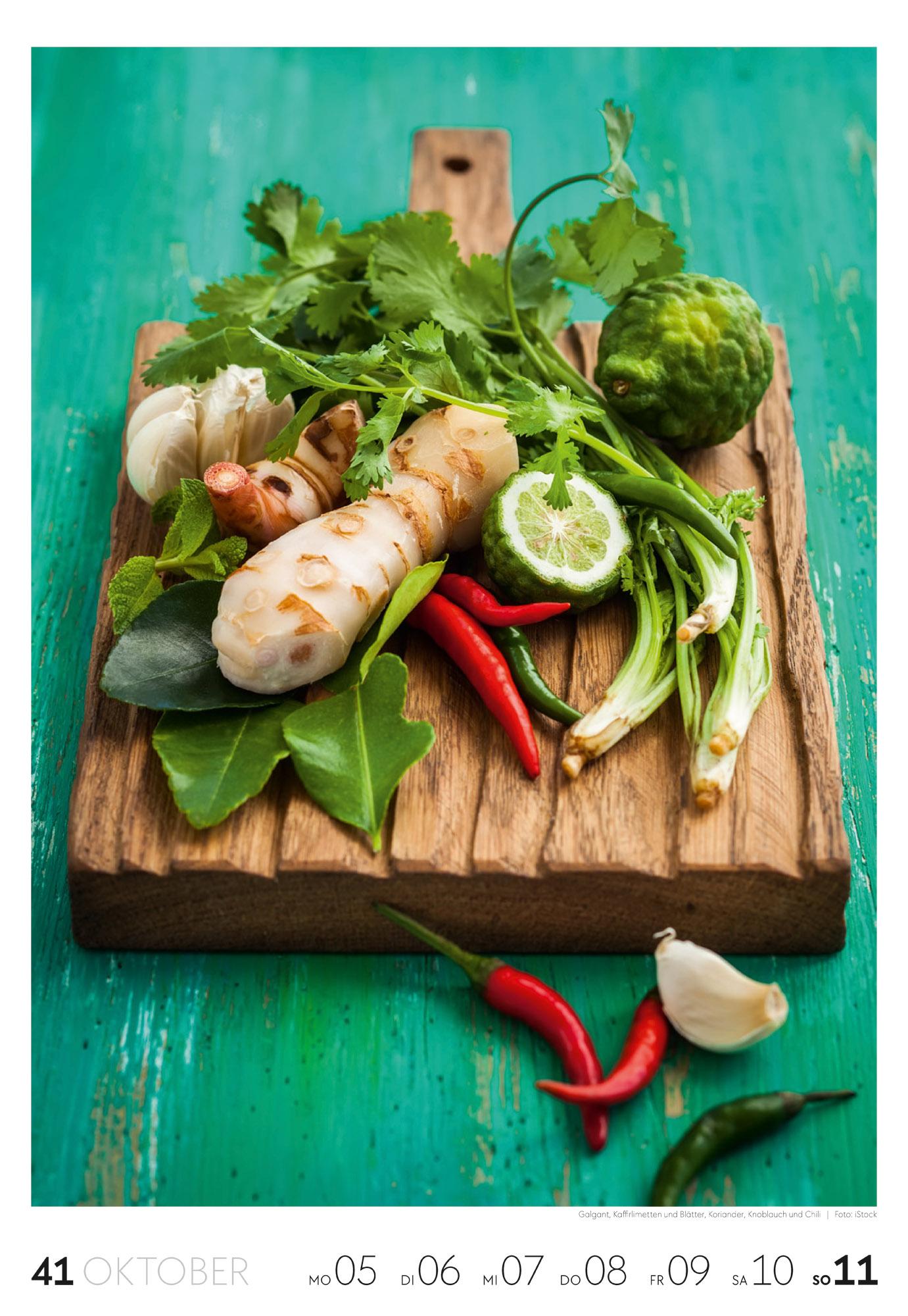 Beispielinhalt (Bild) Essen Wochenkalender 2026