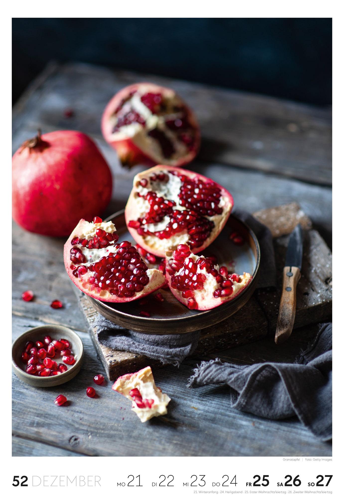 Beispielinhalt (Bild) Essen Wochenkalender 2026