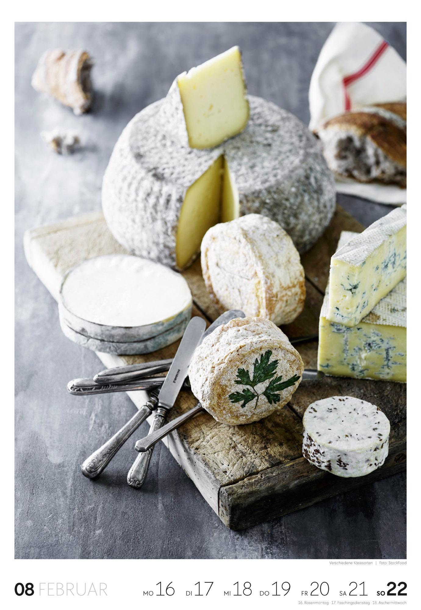 Beispielinhalt (Bild) Essen Wochenkalender 2026