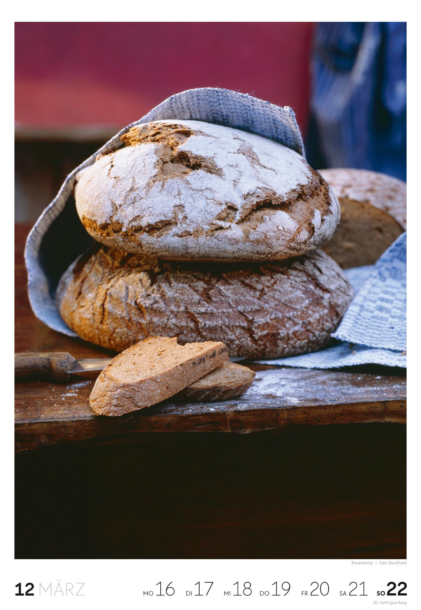 Beispielinhalt (Bild) Essen Wochenkalender 2026
