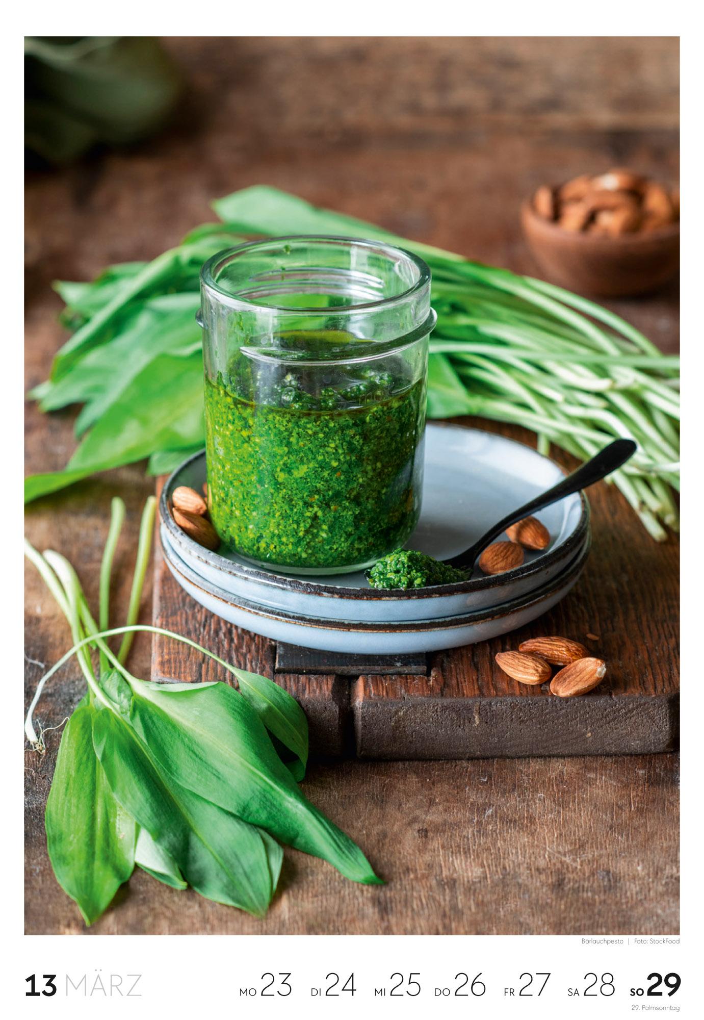 Beispielinhalt (Bild) Essen Wochenkalender 2026