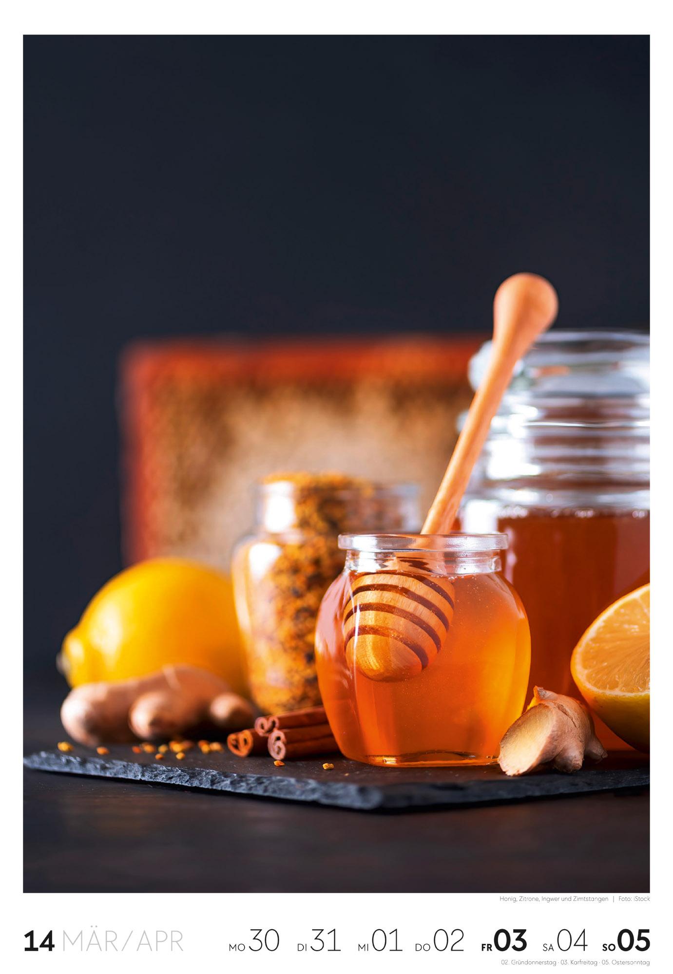 Beispielinhalt (Bild) Essen Wochenkalender 2026