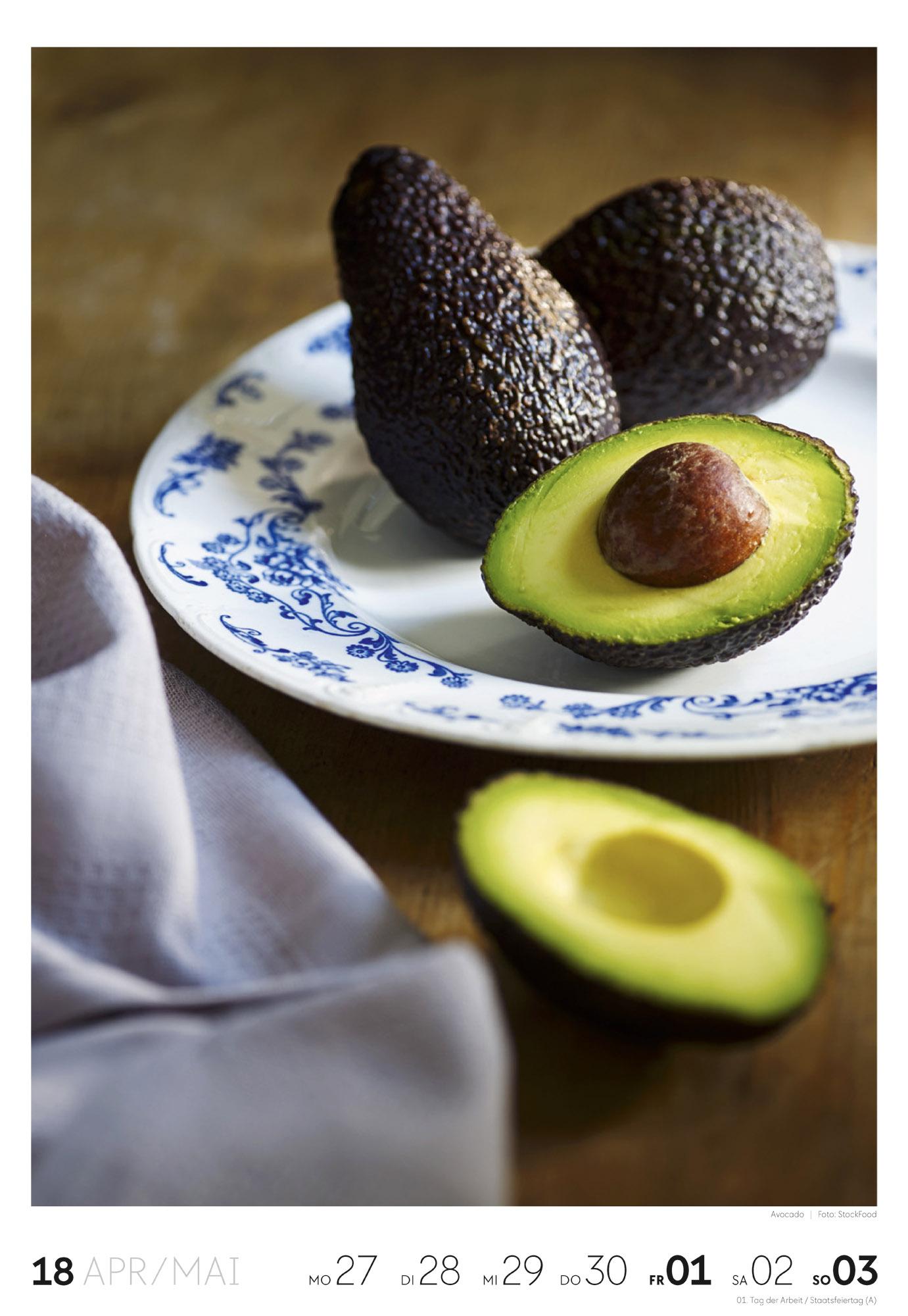 Beispielinhalt (Bild) Essen Wochenkalender 2026