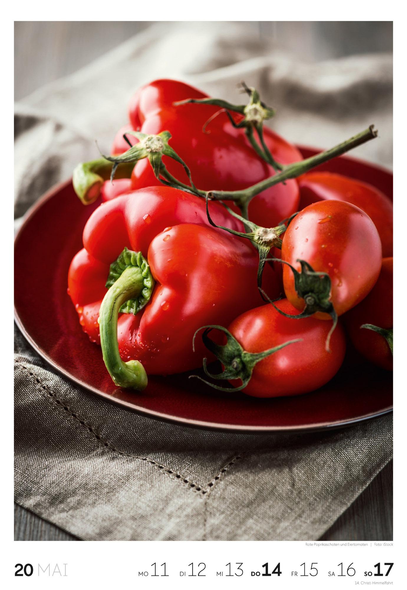 Beispielinhalt (Bild) Essen Wochenkalender 2026