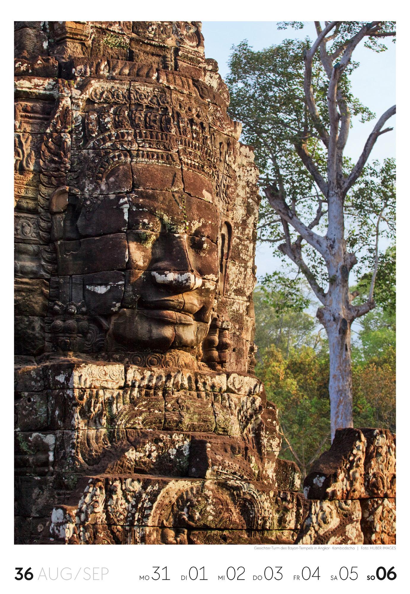 Beispielinhalt (Bild) Reisen Wochenkalender 2026