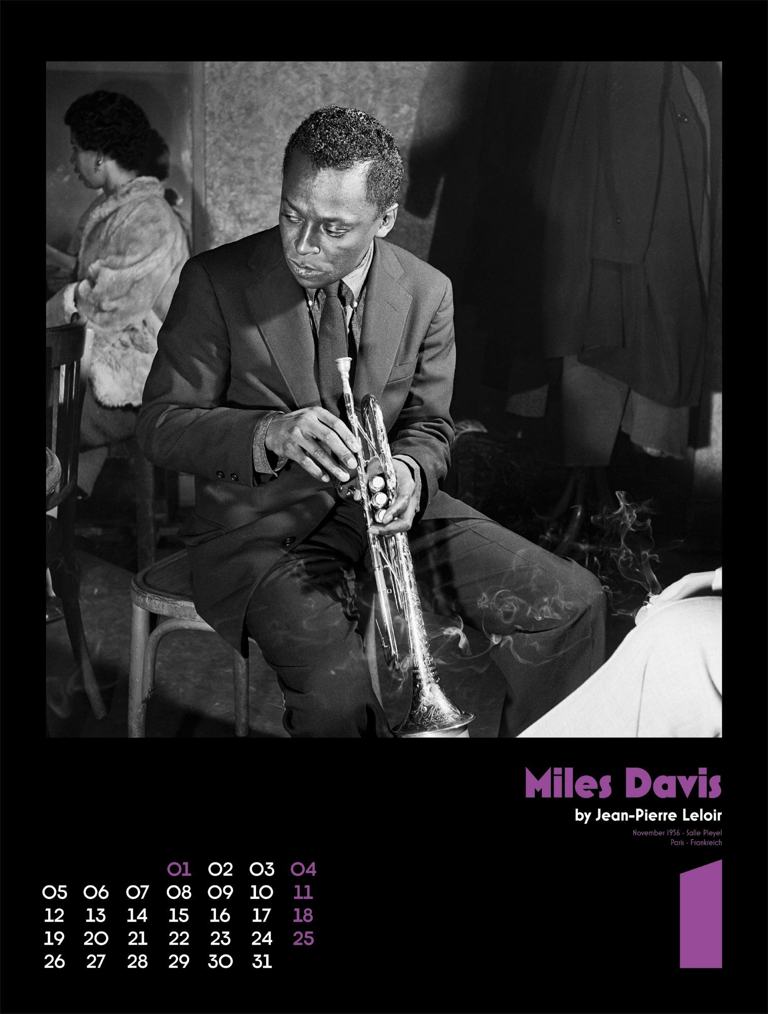 Beispielinhalt (Bild) Jazz Kalender 2026