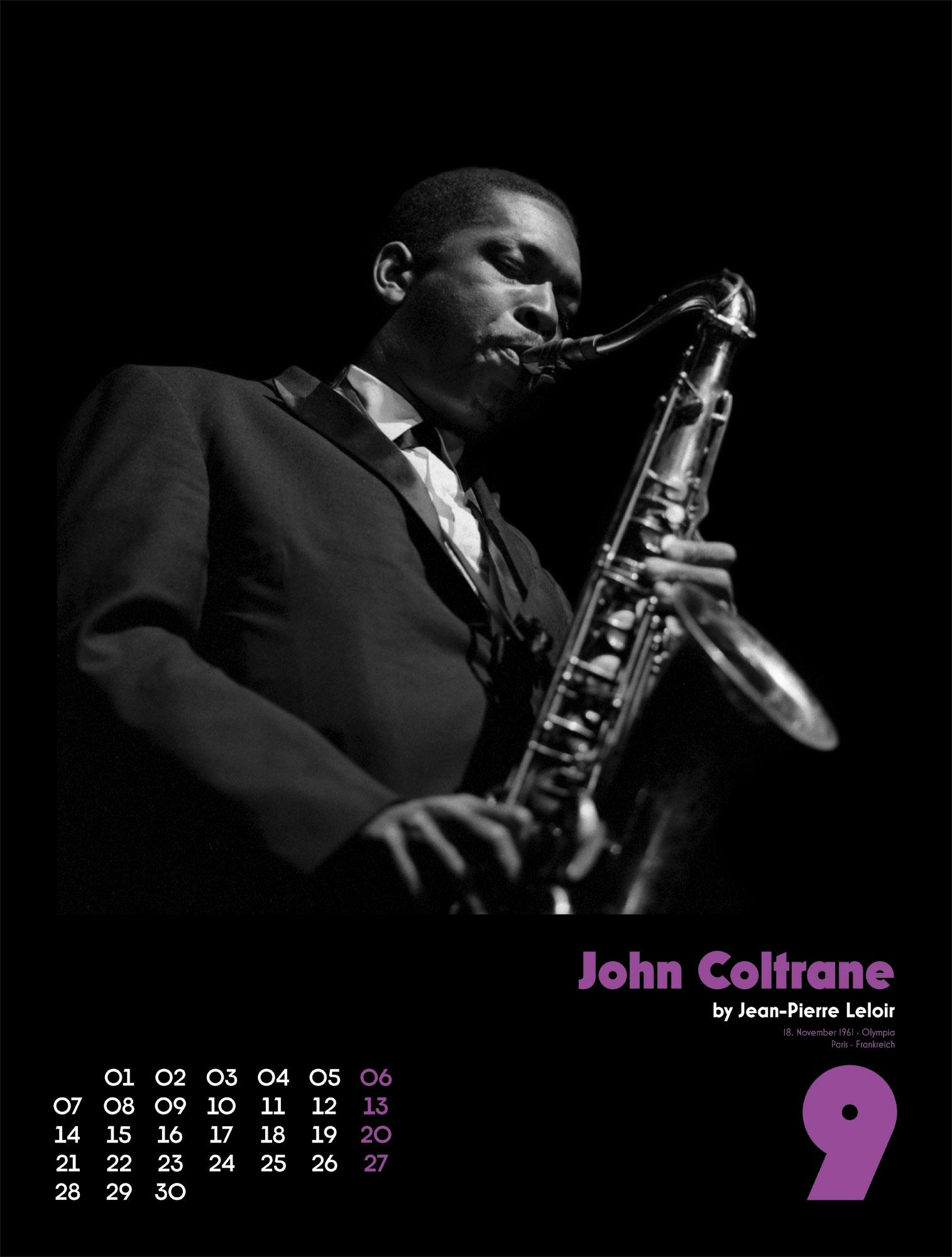 Beispielinhalt (Bild) Jazz Kalender 2026