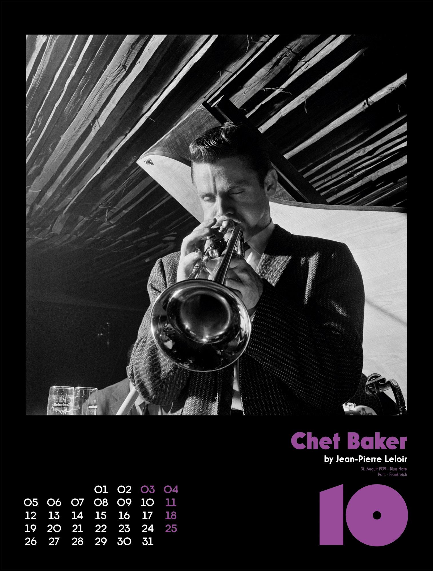 Beispielinhalt (Bild) Jazz Kalender 2026