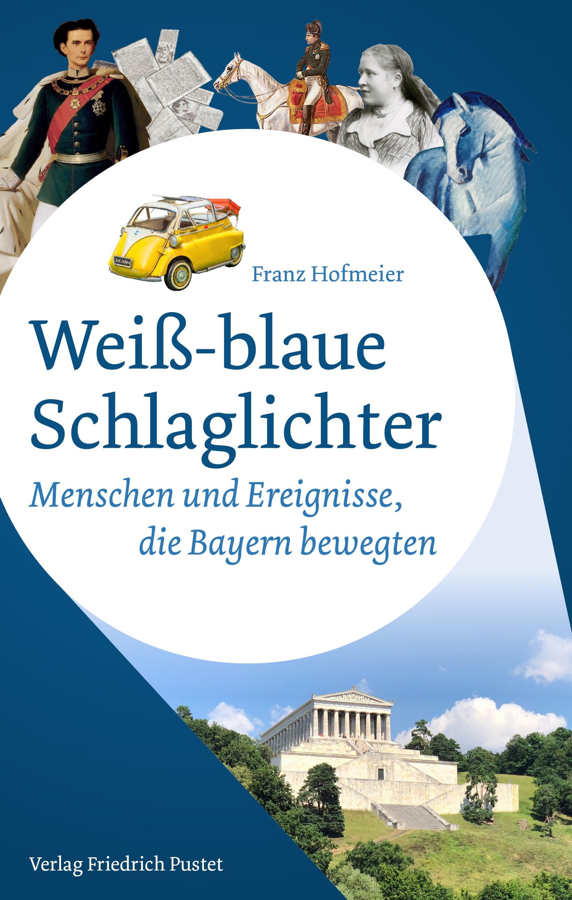 Vorderes Coverbild Weiß-blaue Schlaglichter