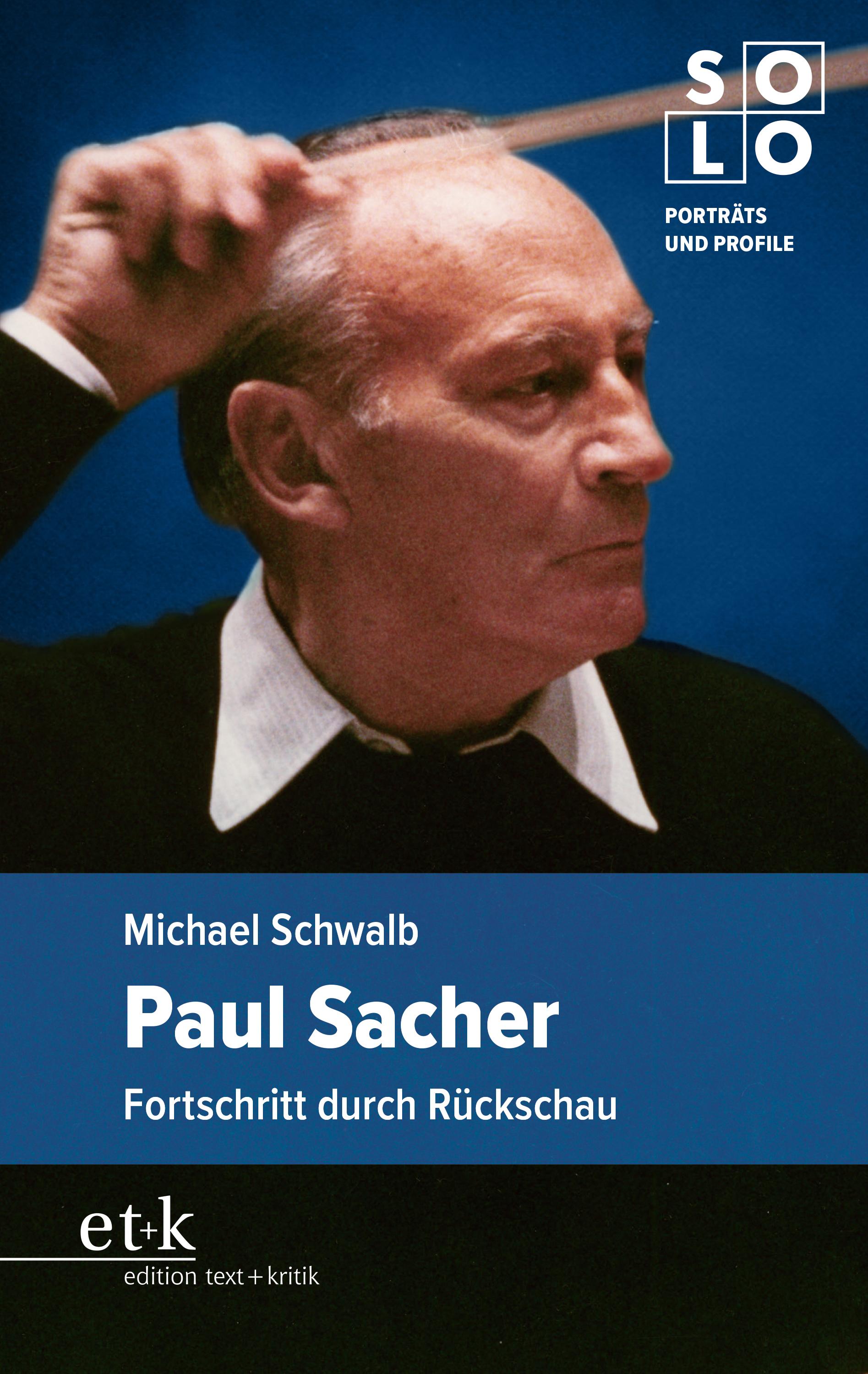 Vorderes Coverbild Paul Sacher