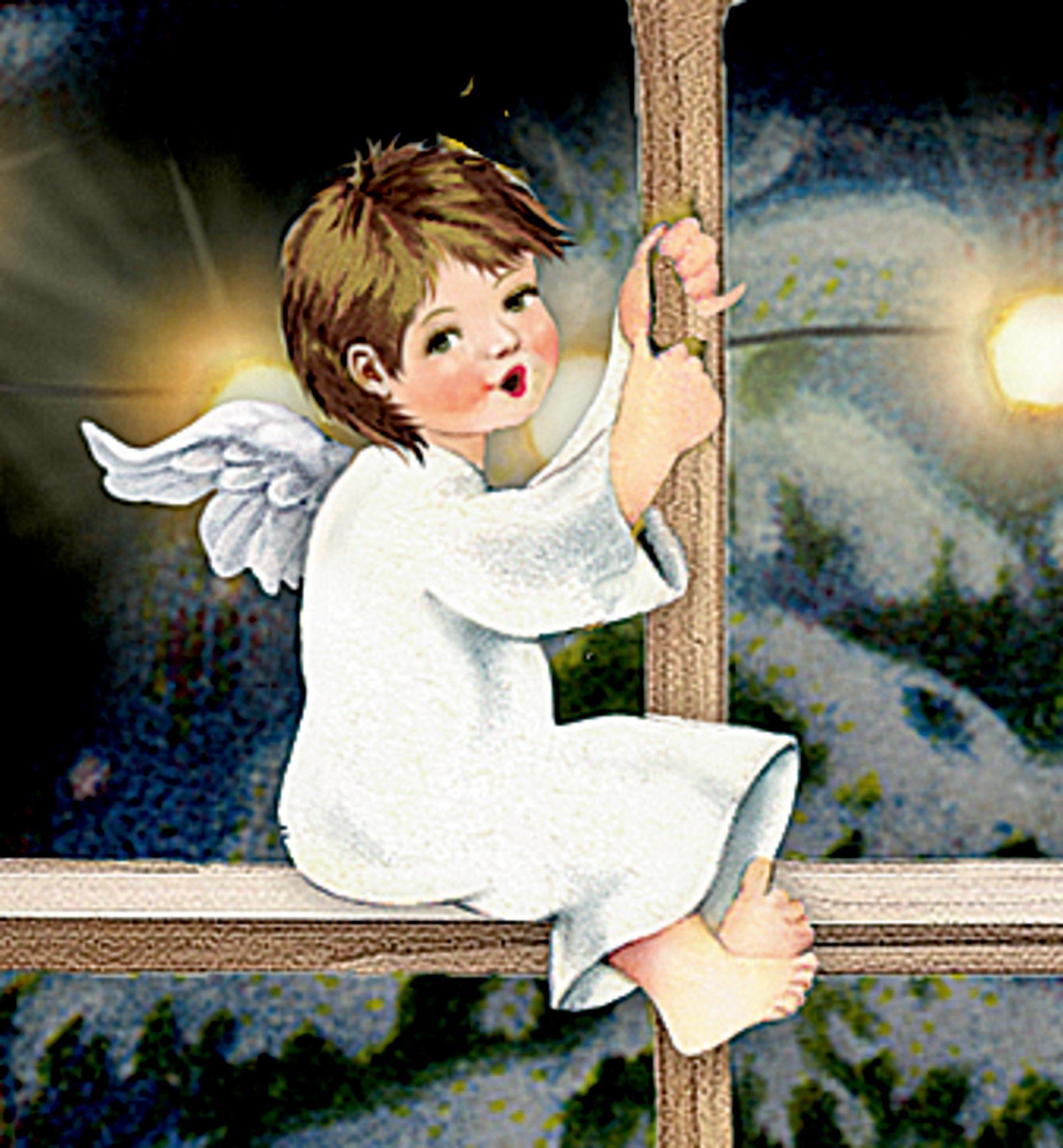 Beispielinhalt (Bild) Wand-Adventskalender - Nostalgischer Weihnachtsladen