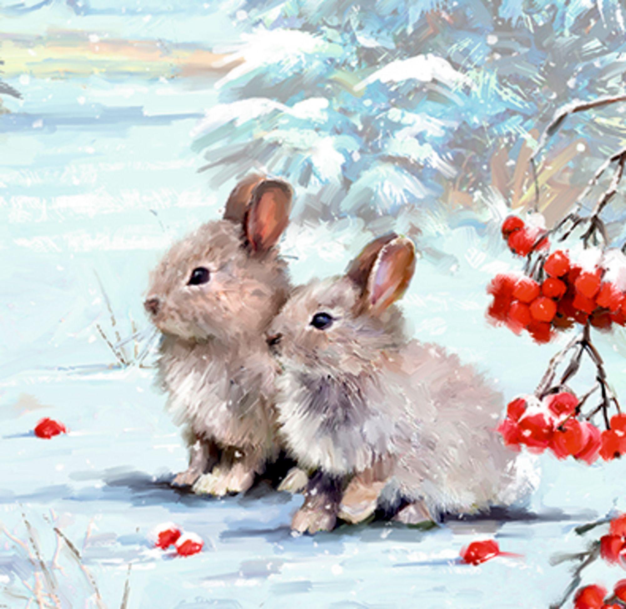 Beispielinhalt (Bild) Wand-Adventskalender - Nostalgische Weihnacht bei den Tieren im Stall