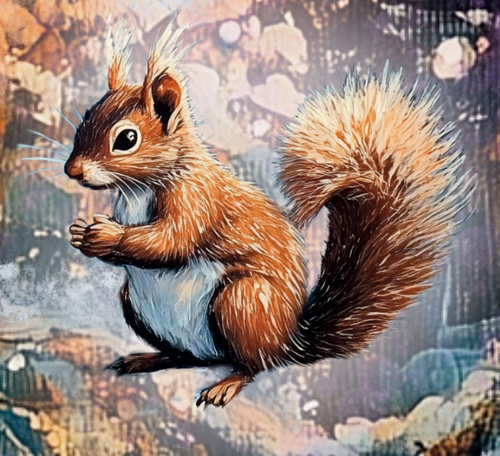 Beispielinhalt (Bild) Wand-Adventskalender - Magischer Winterwald
