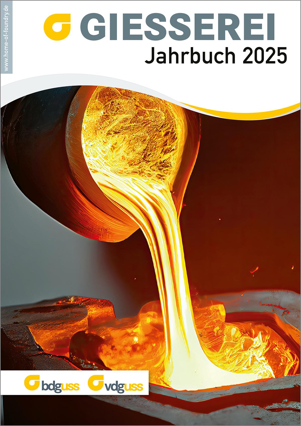 Vorderes Coverbild GIESSEREI Jahrbuch 2025