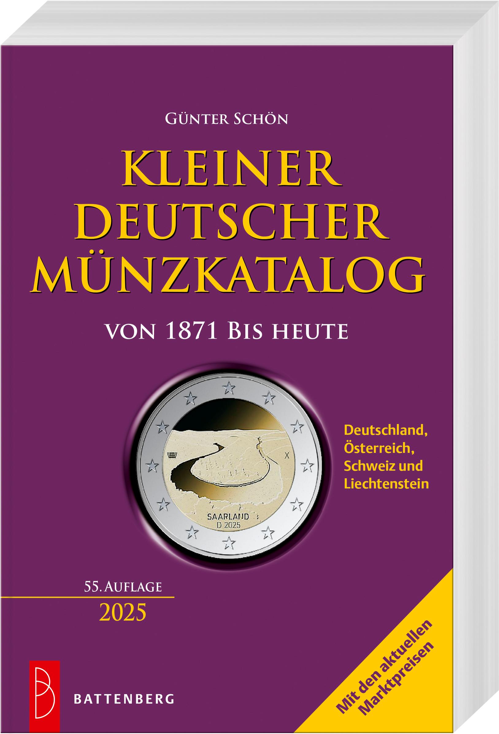 Vorderes Coverbild Kleiner deutscher Münzkatalog