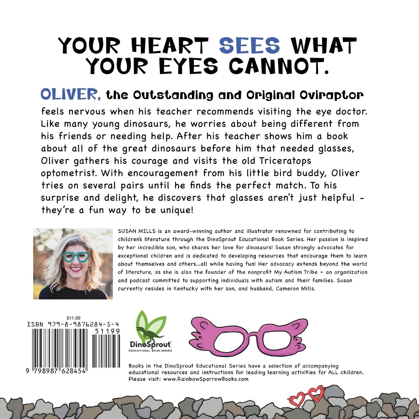 Rückseitencover Oliver, the Outstanding and Original Oviraptor