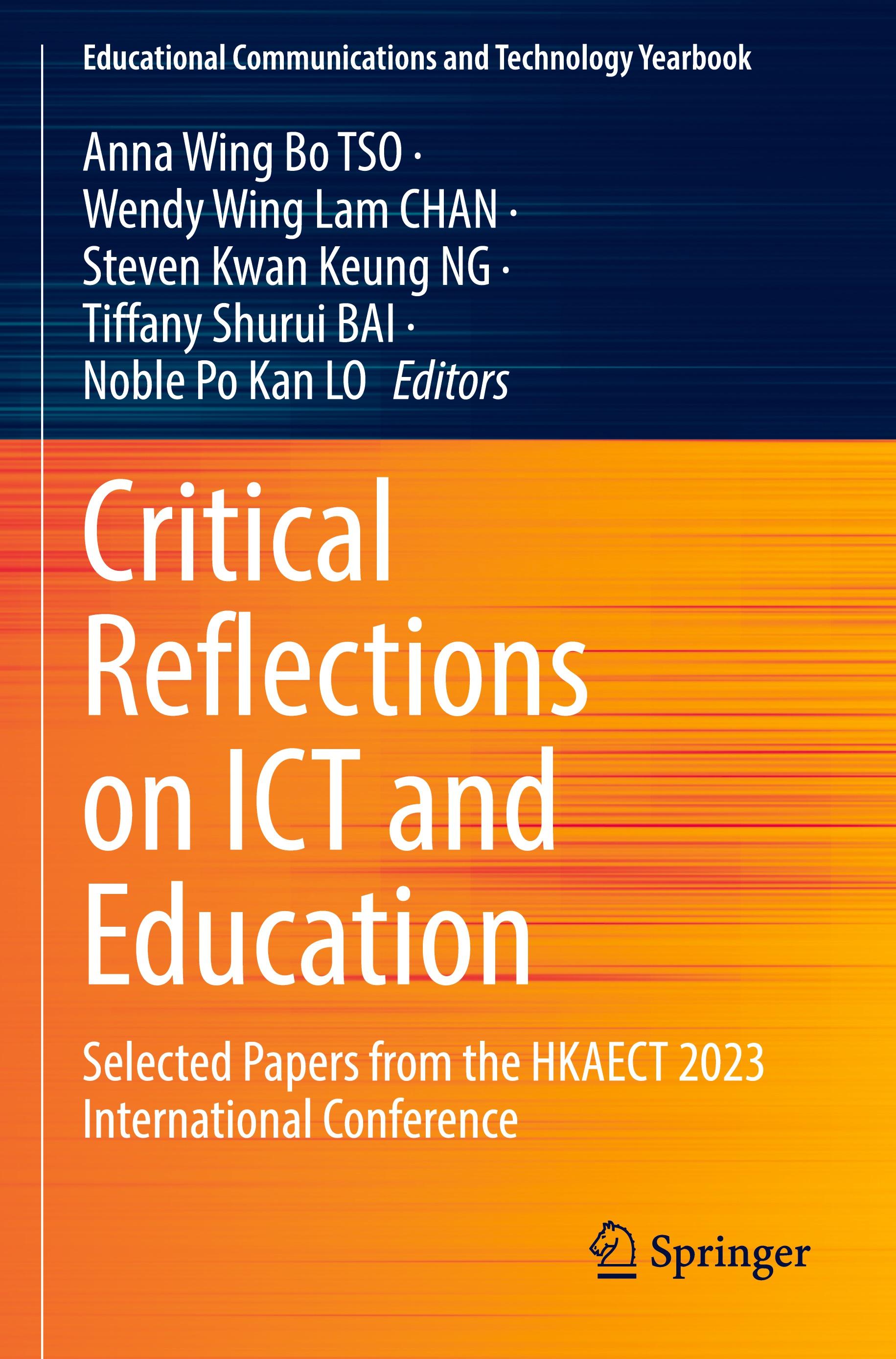 Vorderes Coverbild Critical Reflections on ICT and Education