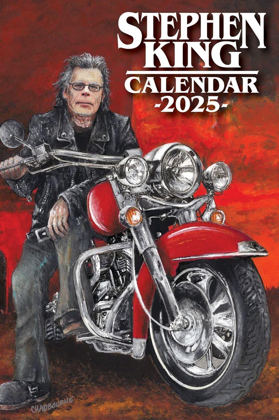 Vorderes Coverbild 2025 Stephen King Calendar