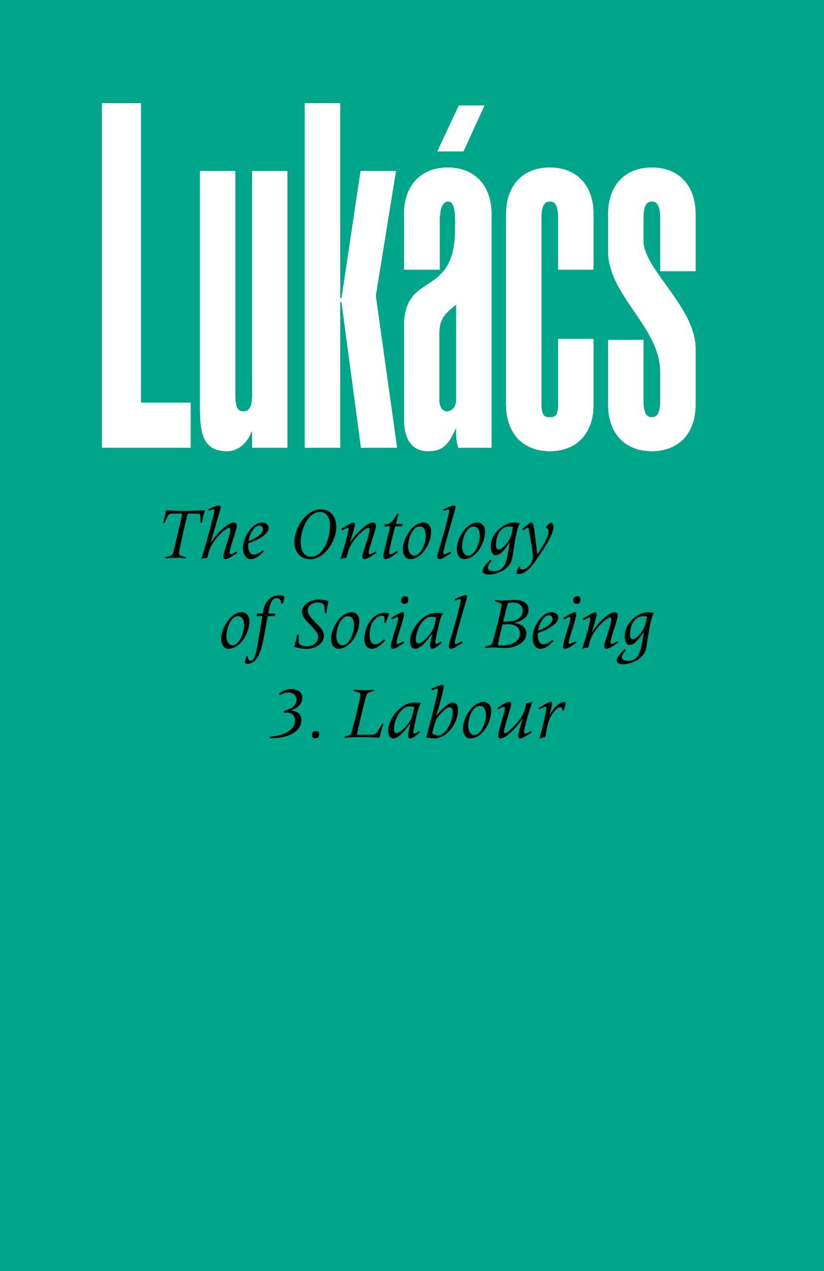 Vorderes Coverbild Ontology of Social Being Vol. 3