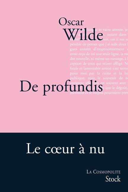 Vorderes Coverbild De Profundis