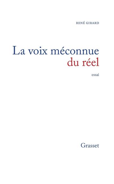 Vorderes Coverbild La voix méconnue du réel