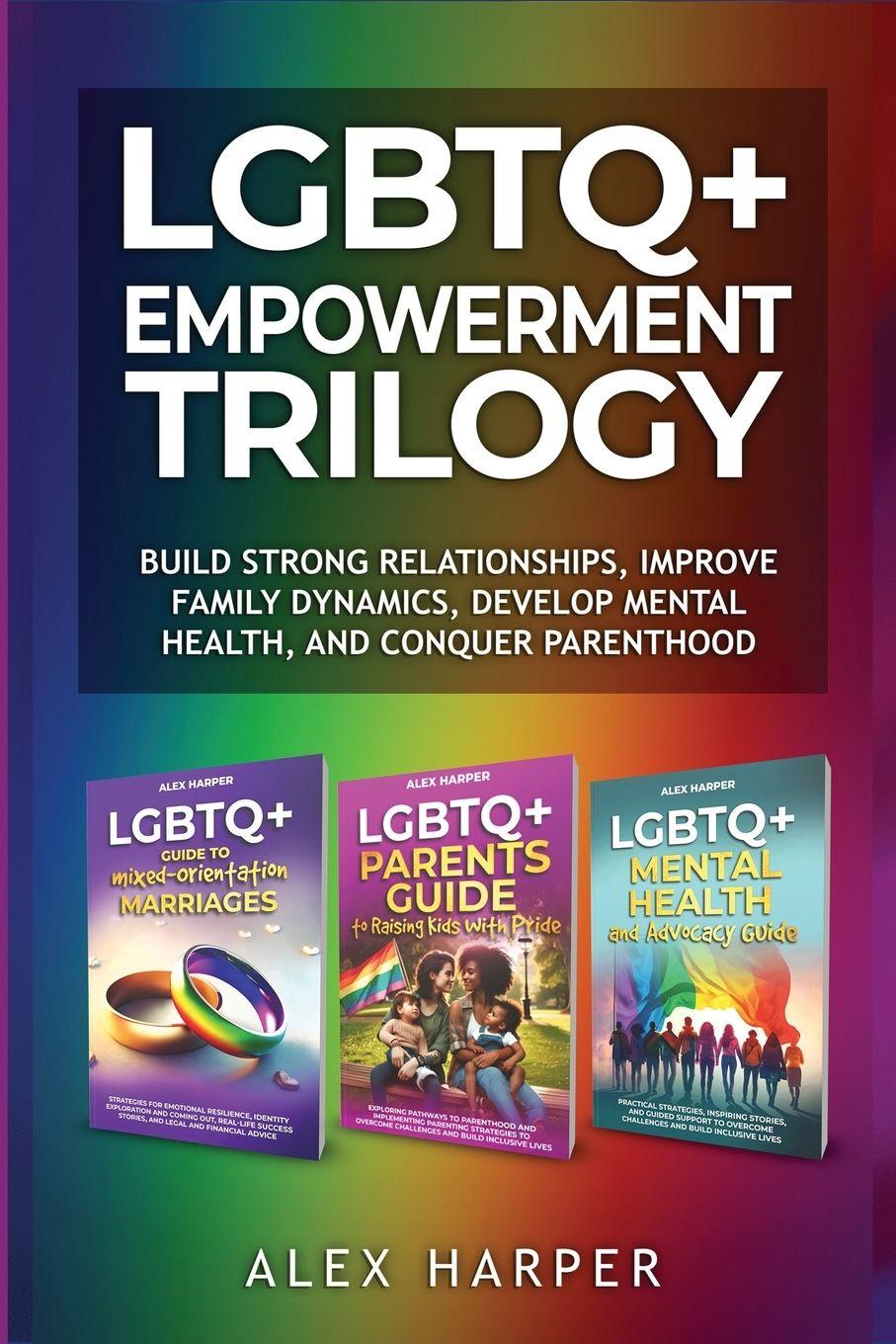 Vorderes Coverbild LGBTQ+ Empowerment Trilogy