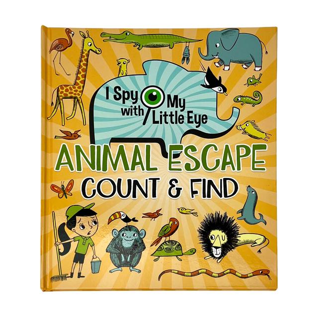 Vorderes Coverbild Animal Escape Count & Find (I Spy with My Little Eye)