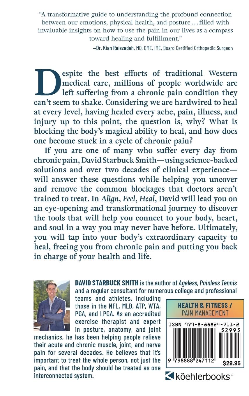 Rückseitencover Align, Feel, Heal