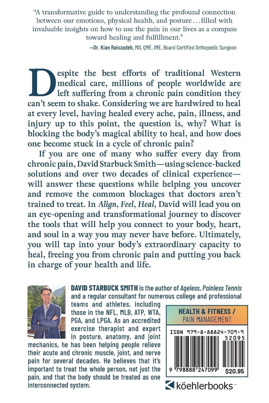 Rückseitencover Align, Feel, Heal