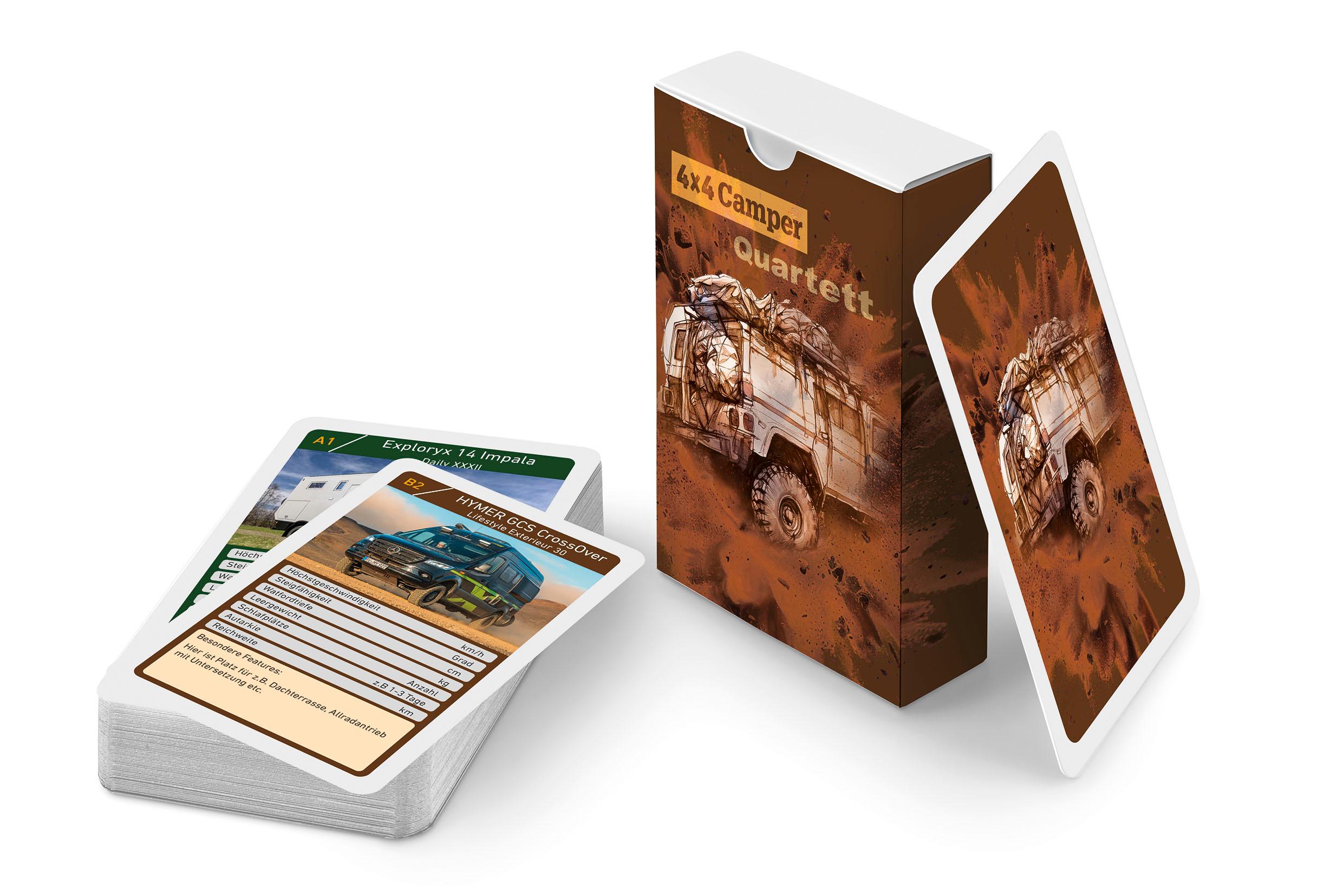 Vorderes Coverbild Das 4x4 Camper Quartett